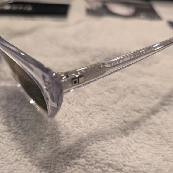 OTIS SUKI REFLECT POLARIZED MINERAL GLASS MIRROR BLUE LENS IN CLEAR SUNS - Picture 9 of 10